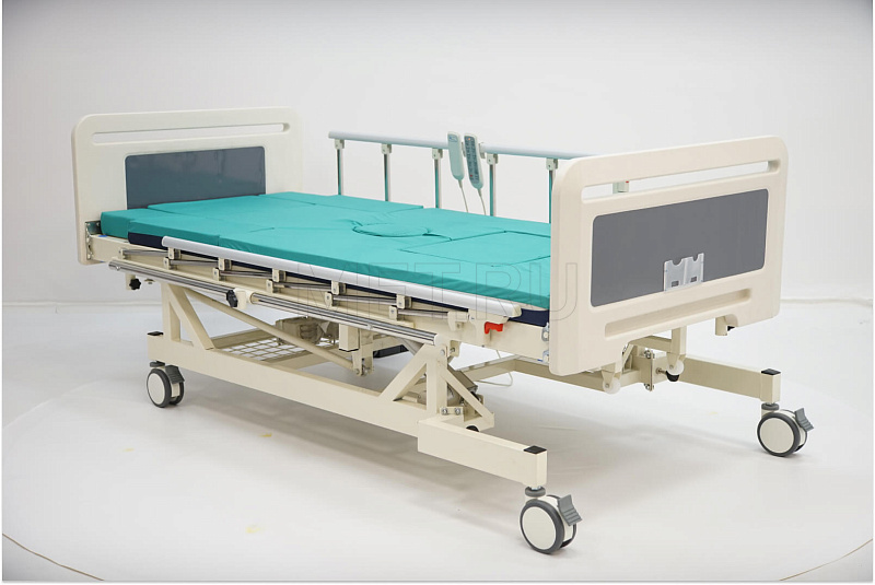 МЕТ LIFT UP N Электрическая четырёхсекционная кровать-вертикализатор с функцией переворачивания  и туалетом